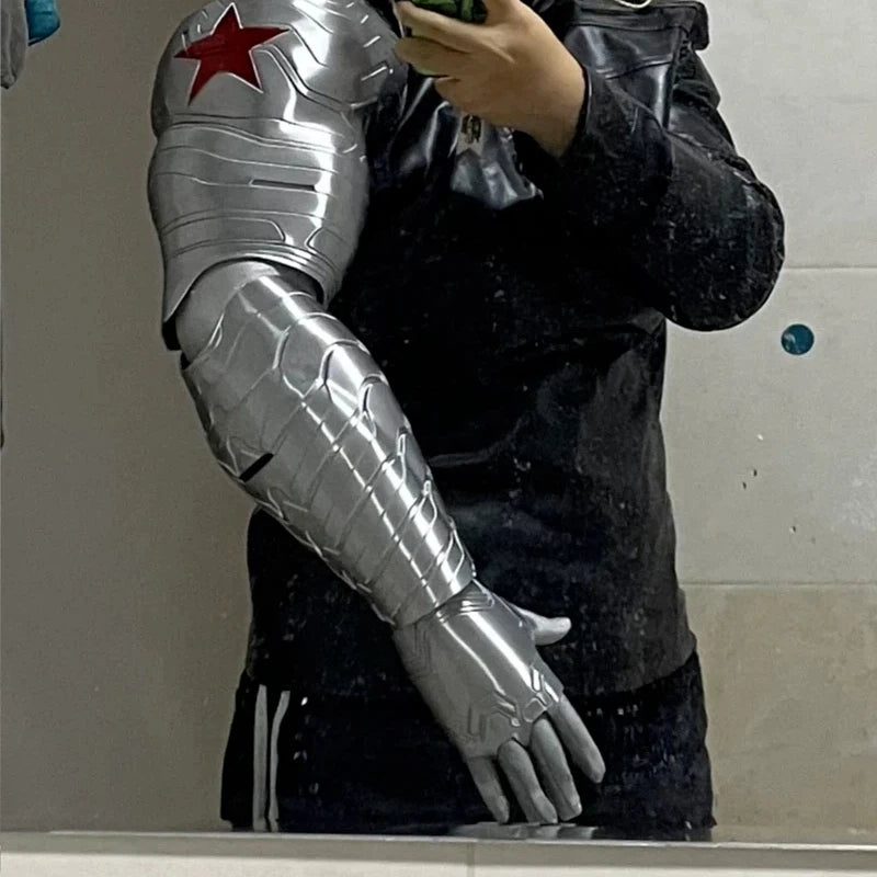 Winter Warrior Armor Role Playing Mechanical Gloves Cool Movie Prop Replicas Figure Can Wearsurprise Holiday Gifts For Friend