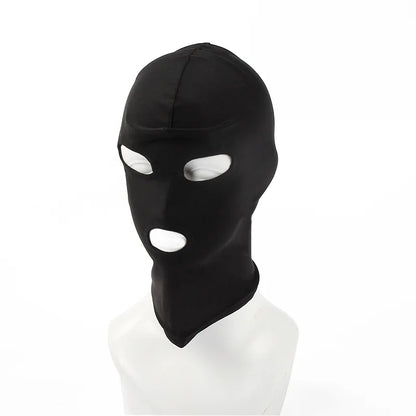 Mask Hood Sexy Toys Open Mouth Eye Bondage Party Mask Cosplay Slave Punish Headgear Adult Game BDSM Bondage Set