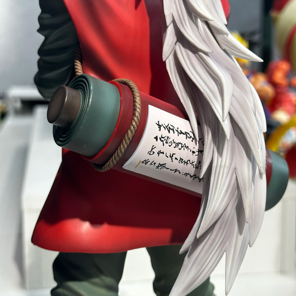 Real Shot Photos Naruto Series Standing Jiraiya Anime GK Figure Statue Model Ornament, Popular Trendy Toy Gift