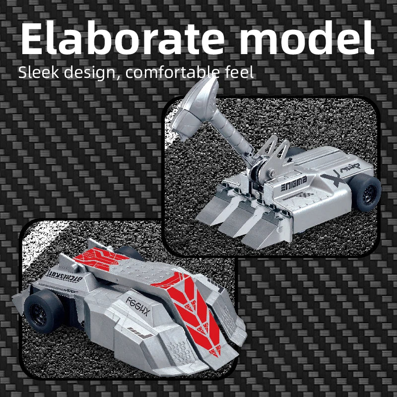 2.4G Double Combat Remote Control Armored Car Bumper Car Remote Control Gladiator Battle Toy Car Parent-child Halloween Gift