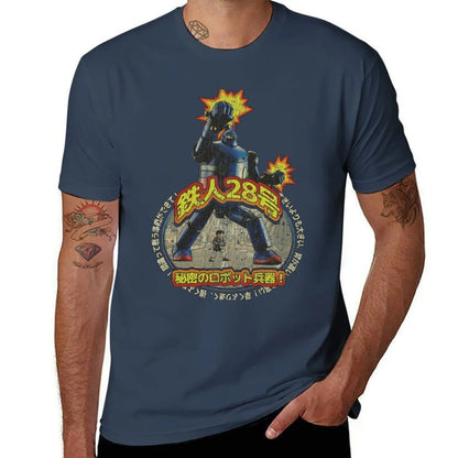 Tetsujin 28 Go Gigantor T-Shirt t shirts cotton 100% cotton t shirts man 100% T-Shirt