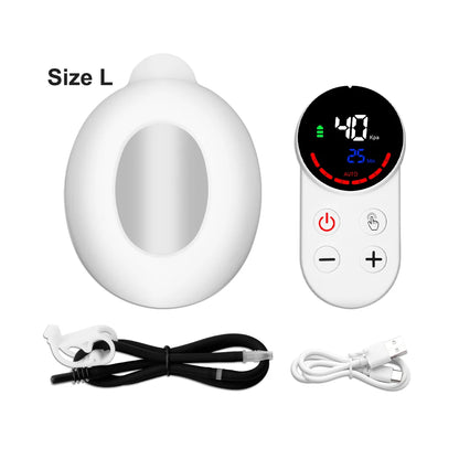 Pectus Excavatum Vacuum Bell with Automatic Pump Pectus Excavatum Orthosis Brace for Sunken Chest Thoracic Depression Support