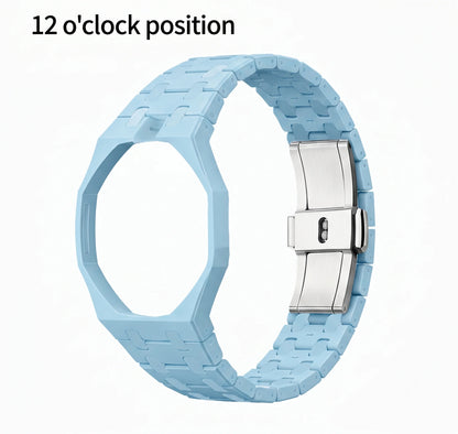 Bioceramic Bracelet Royal Pop Strap for swatch ,ceramic belt case,40mm Sport Wristband adapter