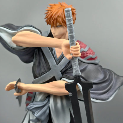 35cm 13.7 inch Anime Kurosaki Ichigo Action Figures Pvc Statue Desktop Ornamen Collection Statue Model Decoration Room Toys Gift