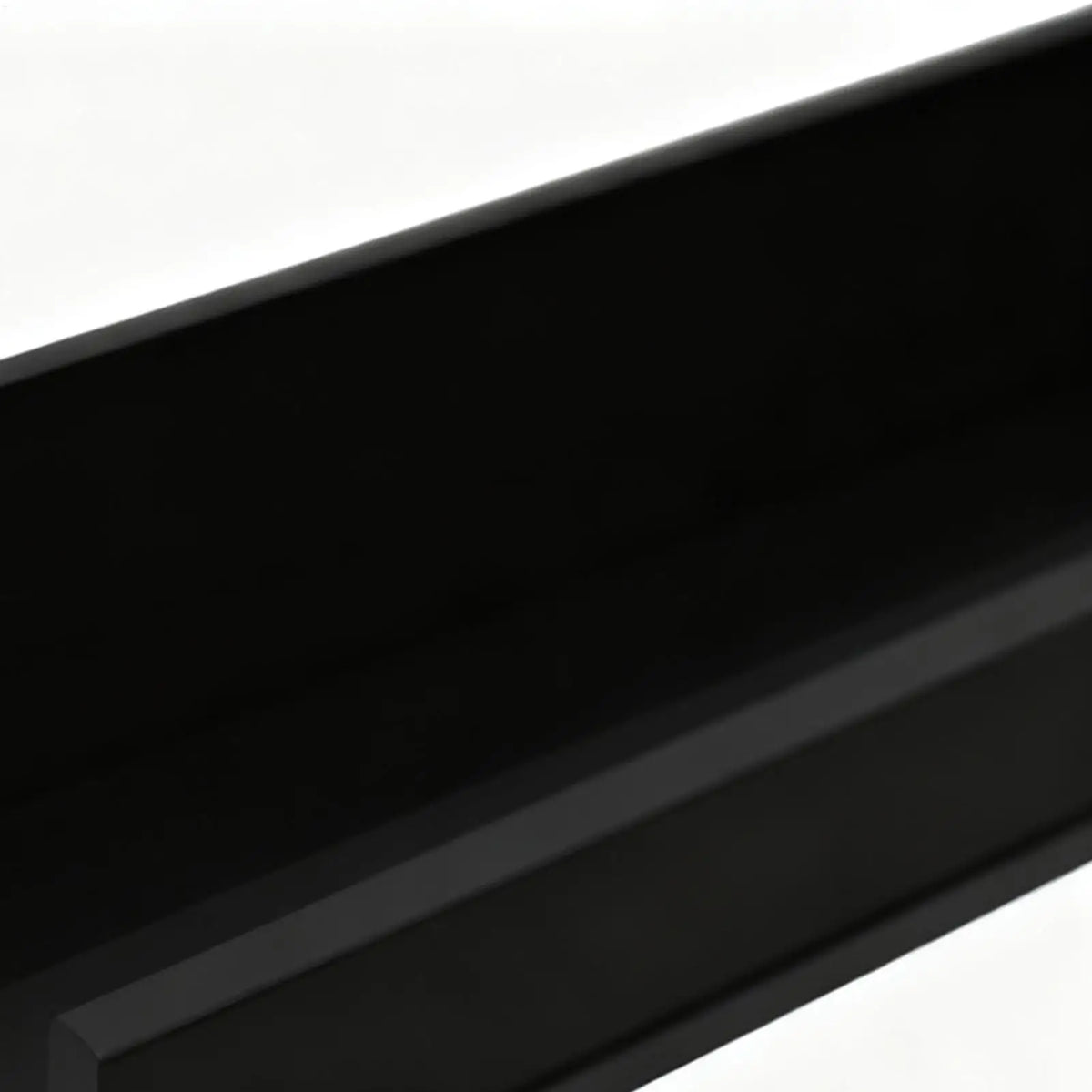 Wall Mount Vinyl Record Shelf 12-Inch Black Acrylic Floating Display Rack Modern LP Storage For Living Room, Bedroom, Office