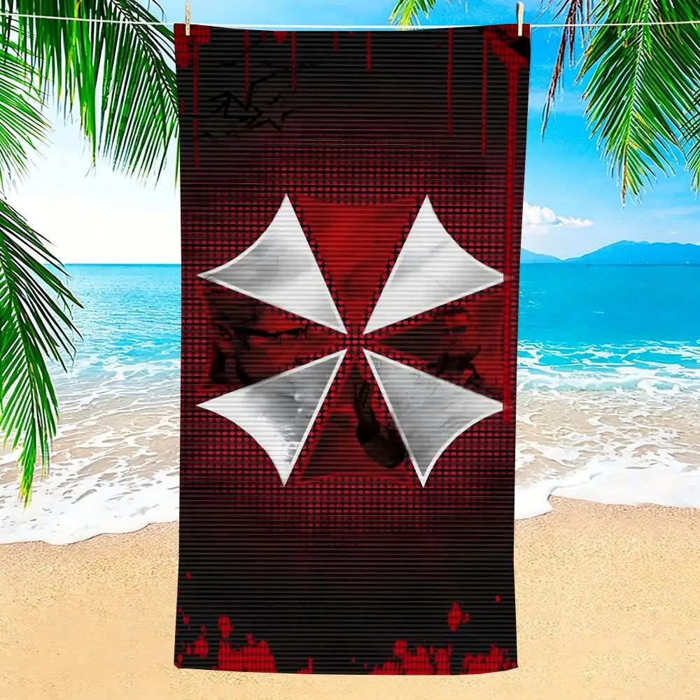 Brand Umbrella Corporation Towel Towel Soft Pool Gift For Travel Gym Shower Camping Quick Dry Sports Large Beach Towels