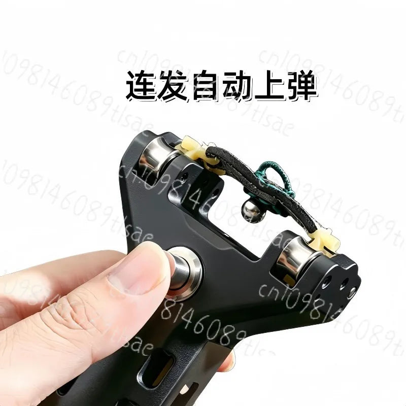 3D printing automatic continuous loading SLINGSHOT portable outdoor camping accessories