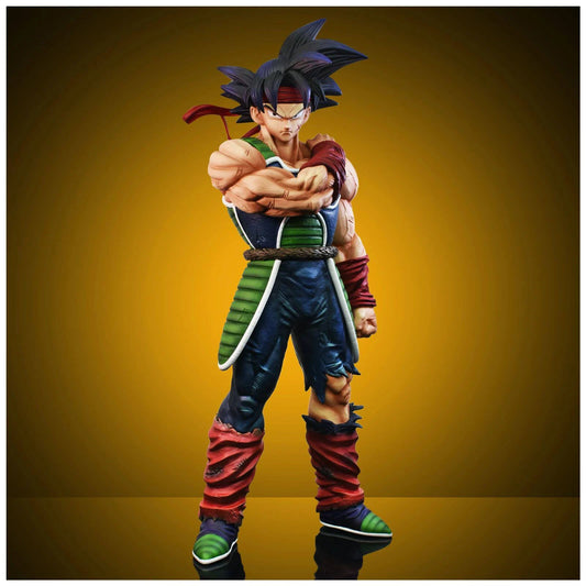 24cm Dragon Ball Action Figures Bardock Fighter PVC Garage Kit Decoration Ornament