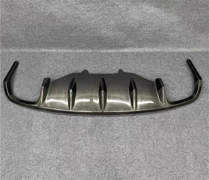 For Porsche Macan 2014-2022 Real Carbon Fiber Bumper Front Lip Rear Diffuser Side Skirts Splitters Spoiler Accessories Body Kit