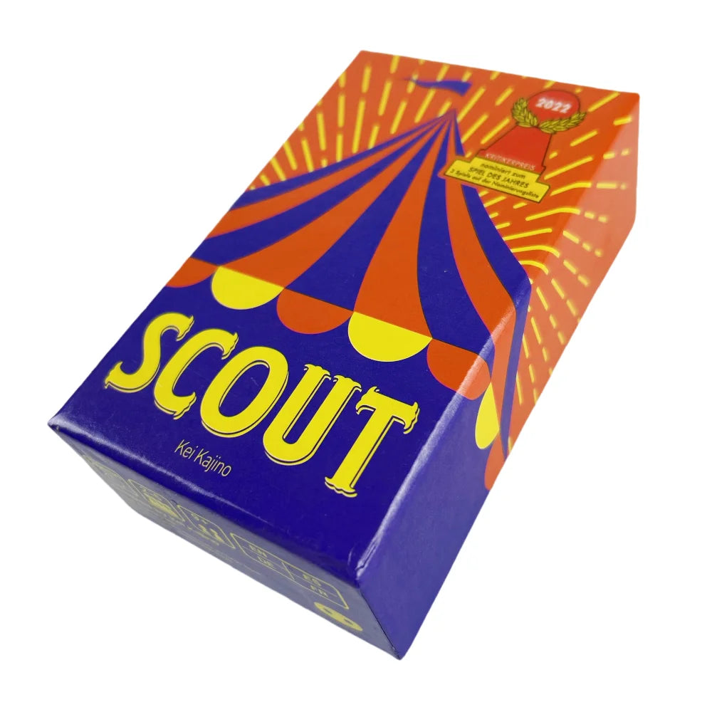 New Scout Card Game Circus Scout Board Hot Dog Game Goes To New York Deep Sea Deck for Party Playing