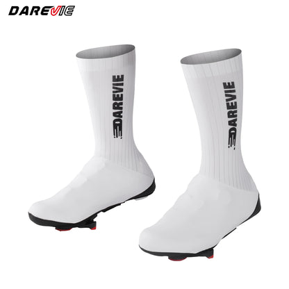 DAREVIE Cycling Overshoes AERO High Speed Quick Dry Cycling Shoes Covers Anti Slip Light Soft Moisture Wicking Shoe Protector