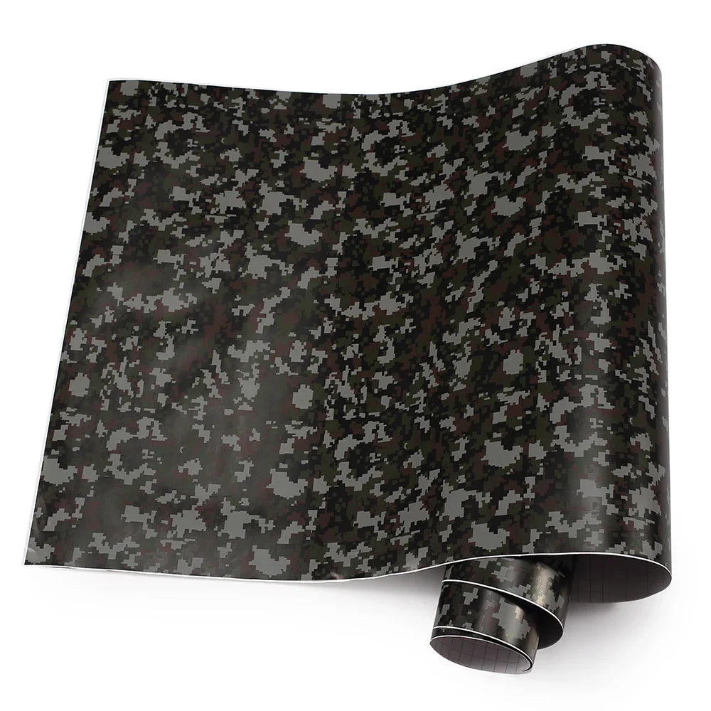 Camo Vinyl Film Car Motorcycle Decal Camouflage Sticker Film Sheet for Car Styling Bike Computer Laptop Scooter Motorcycle DIY