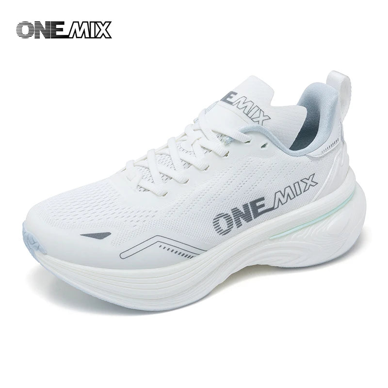 ONEMIX Women Cushion Running Shoes 2026 New Lightweight Outdoor Sneakers Fashion Road Jogging Fitness Sports Trainers