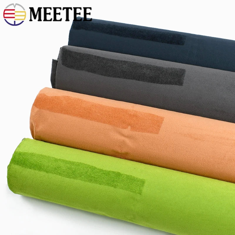 20x30cm 50*143cm Meetee Suede Fabric Self-adhesive Adhesive Cloth for Car Interior Modification Door Panel Workbench DIY Supply
