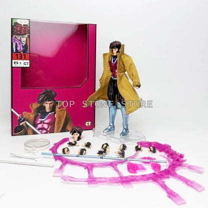Original Ct Toys Gambit Action Figure Mafex 131 X-Men Wolverine Maf Anime Figurine Model Toy Collectible Doll Ornaments Gifts