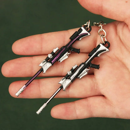 Valorant Melee Reaver 2.0 Karambit Knife Metal M4 Game Peripheral Samurai Sword Alloy Model Keychain Pendant Gifts Toys