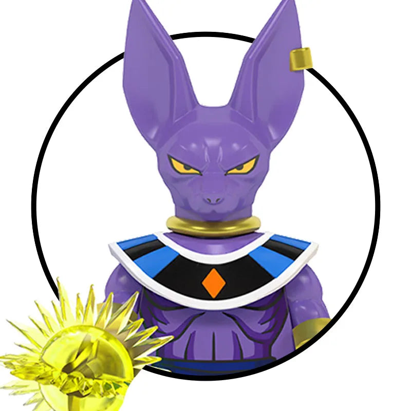 Dragon Ball Building Blocks Wukong Vegeta Felisaz Buu Collection Action Dolls Children Assemble Building Blocks Toys and Gifts
