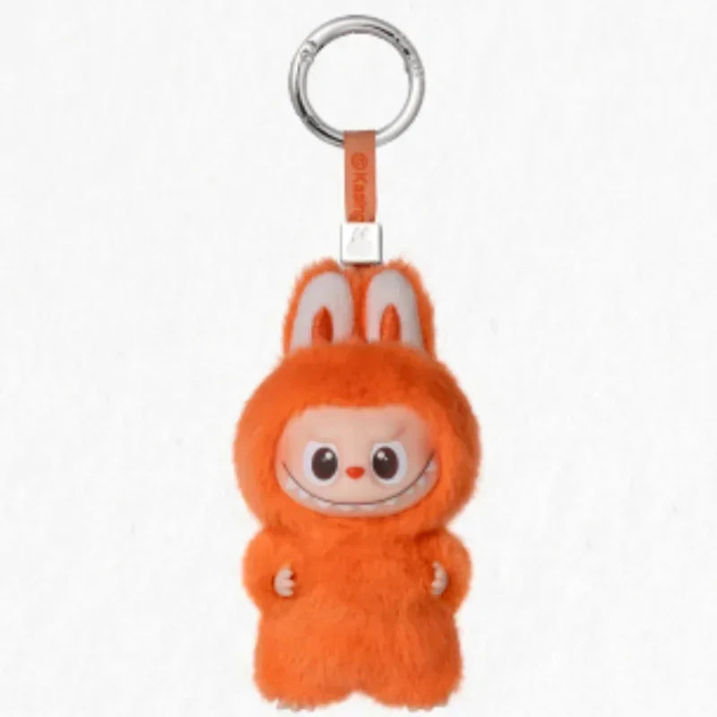 Genuine Pop Mart Pin For Love Labubu V4 The Monsters Blind Box Cute Keychain Christmas Mystery Gift