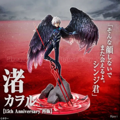 【In Stock】MegaHouse Precious G.E.M. EVA Q Kaworu Nagisa 15th Anniversary Figure Model Ornaments Gifts