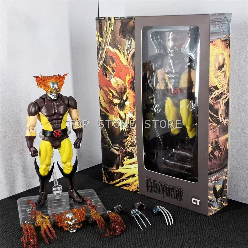 Original Ct Toys Gambit Action Figure Mafex 131 X-Men Wolverine Maf Anime Figurine Model Toy Collectible Doll Ornaments Gifts