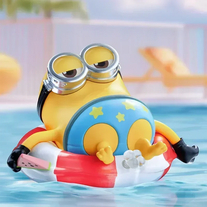 POP MART Minions Lazy Every Day Series Original Blind Box Surprise Mystery Box Cute Anime Action Figure Ornaments Figurines