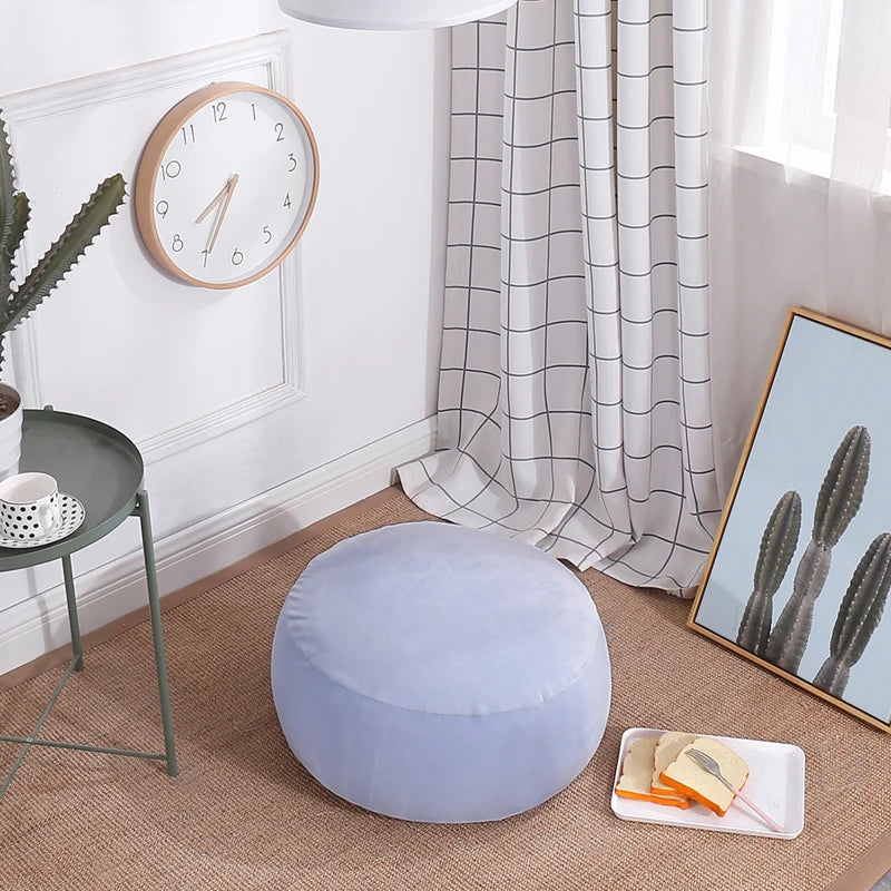 Nordic Lazy Bean Bag Sofa Living Room Orange Cute Modern Lazy Bean Bag Sofa Boneless Individual Divano Soggiorno Home Furniture