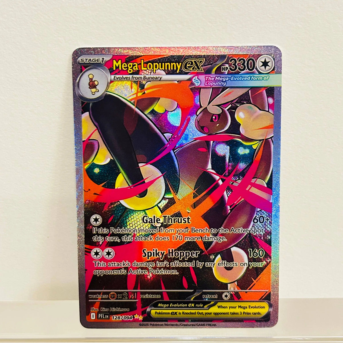 Mega Charizard X ex Full Art Holo DIY Textured Premium Anime Collectible Card
