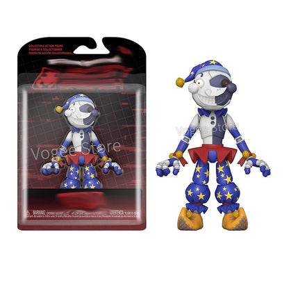 FNAF Figures Freddy Bonnie Foxy Chica Fazbear Bear Action Figure PVC Collection Sundrop Moondrop Figurine Model Doll Toys Gifts