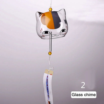 1PCSJapanese Wind Chime, Glass Furin, Handmade Wind Bell, Home Decor, Office Decor, Zen Decor, Summer Wind Chime, Japanese Craft
