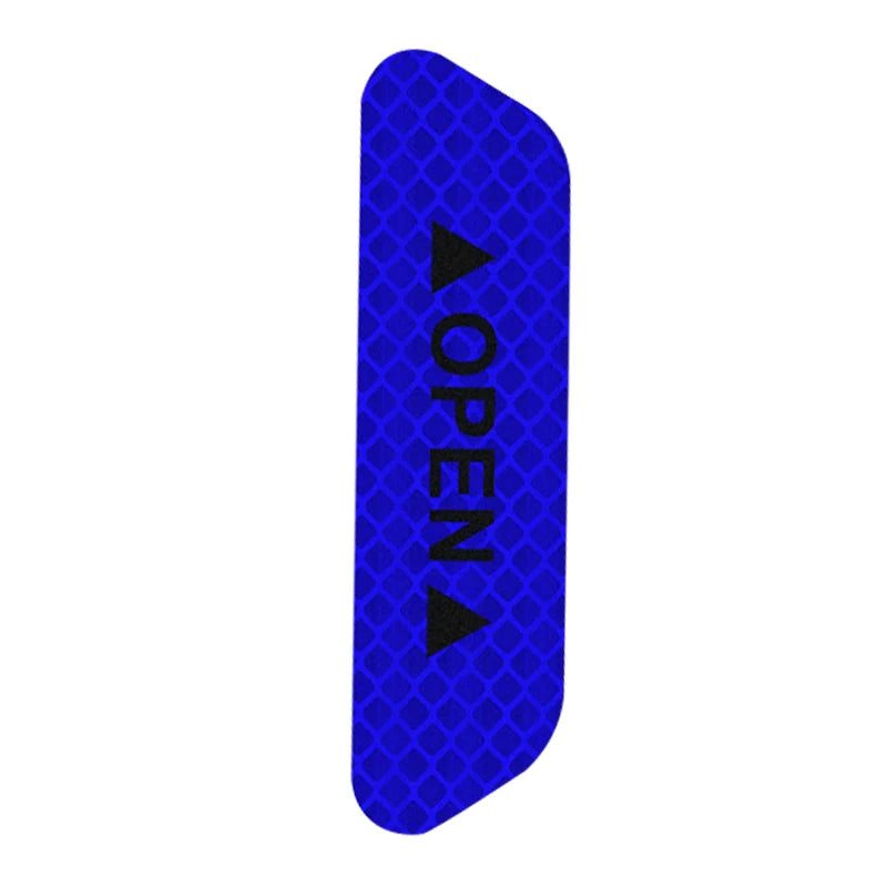 10/50PCS Reflective Car Door Sticker Safety Opening Warning Reflector Tape Decal Auto Exterior Reflector Car Accessories