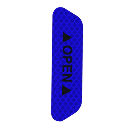 10/50PCS Reflective Car Door Sticker Safety Opening Warning Reflector Tape Decal Auto Exterior Reflector Car Accessories