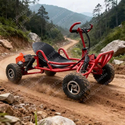 High Performance Drift Go Kart Powered for Adults Kids All Terrain Off Road Beach Buggy