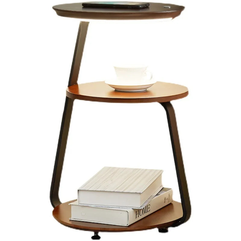 Modern Designer Floor Lamp with Shelf Side Table for Living Room Bedroom Lighting Room Decoration Light Floor Lamp LED