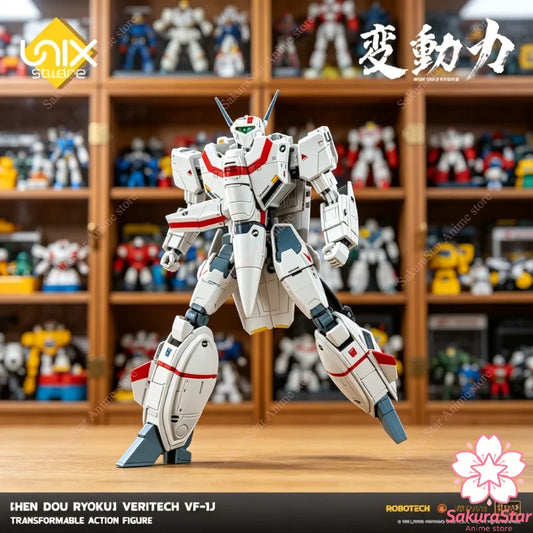 【In Stock】Sentinel Unix Square Macross Robotech VF-1J Transformable Mecha Highly Articulated Collectible Action Figure Hobby Toy