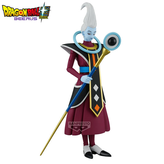 Banpresto Dragon Ball Anime Figurines Solid Edge Works Whis PVC Action Figures DBZ Figurals Collectible Toys