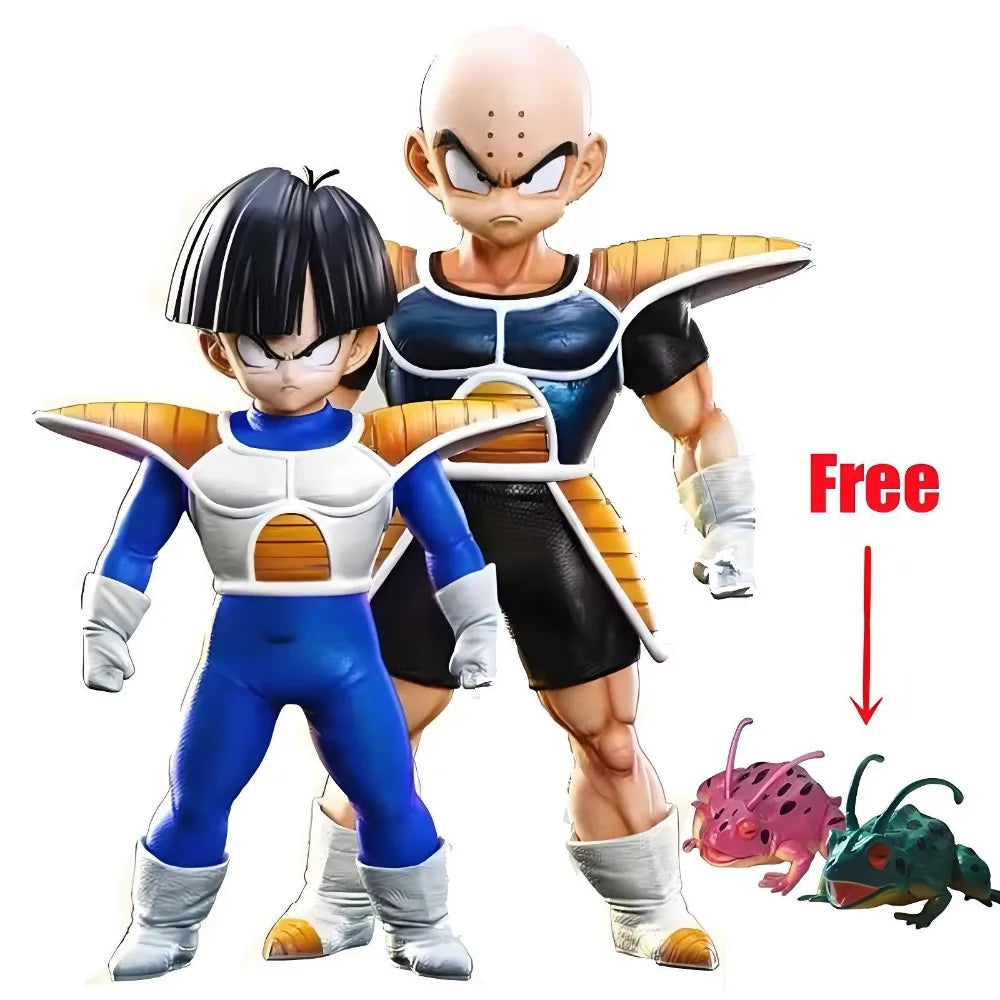 Dragon Ball Z Kuririn Gohan Anime Figure Saiyan Battle Clothes Kuririn Namek Figuarts Action Figures Collection Model Toys Gifts