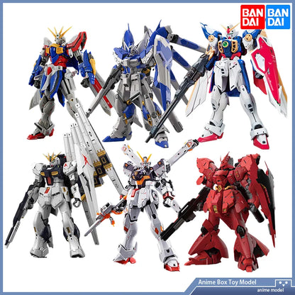 Bandai RG Gunpla Model Kits – God Gundam, Freedom, Unicorn, Justice, Wing, Astray Red Frame, Destiny & 00 Real Grade Plastic Kit