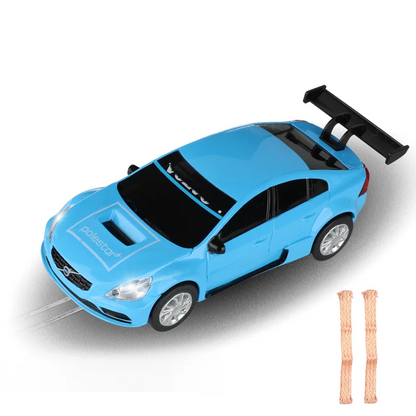 Slot Car 1 43 Scale GranTurismo MC GT4 Continental GT Polestar Police Car For Analog Carrera GoEvolution Most  1:43 Tracks
