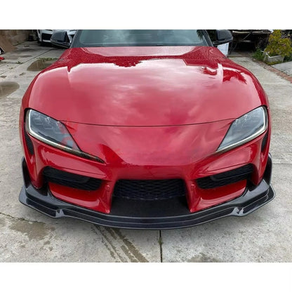 MB Style Carbon Fiber Front Bumper Lip for  GR Supra A90 A91 Front Lip MKV MK5