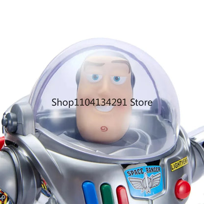 Original Disney "Toy Story" 30th Anniversary Limited Edition Talking Buzz Lightyear Action Figure Display Model Toy