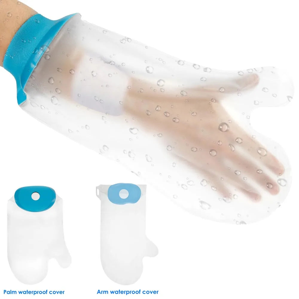 Arm Shower Cover Waterproof Cast Cover Adult Sealed Cast Bandage Protector Wound Fracture Leg Foot Arm Hand Bath Protective