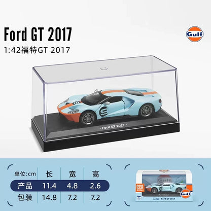 CCA MSZ 1:36~1:47 Lamborghini Aventador SVJ 63 Maserati Land Rover Guard BMW Benz Car Model With Helmet Acrylic Box Alloy Car