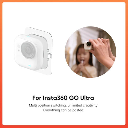 Insta360 Official Accessories - Go Ultra Camera Combo Kit, Screen Protector, etc.,Compatible with Go ultra Original Accessories.