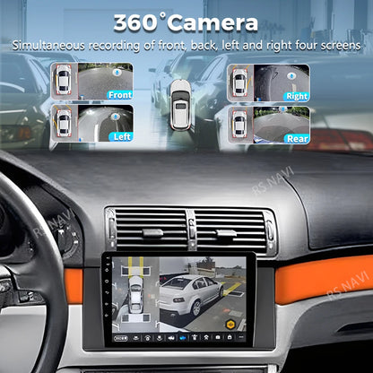 Android 16 Carplay Auto 2K Screen Car Radio Multimedia Player For BMW M5 E39 1995-2006 E53 X5 M5 2din Autoradio Stereo Head Unit