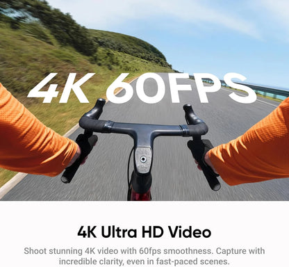 Insta360 GO Ultra 4K60fps Magnetic Action Camera 53g Ultra-Light FlowState Stabilization 10m Waterproof Vlog Camera