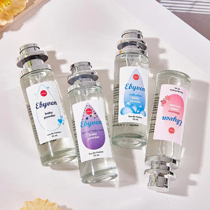 Baby Powder Milky Scent Vanilla Perfume Spray,Floral Fruity Women Eau De Parfum,Girl Student Citrus Musk Light Fragrance Mist