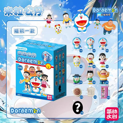 JANDOOM  Toy Story Stitch Mickey Mouse Winnie Zootopia Doraemon Action Figure Rice Grains Doll Model Blind Box Toys Modei Gifts