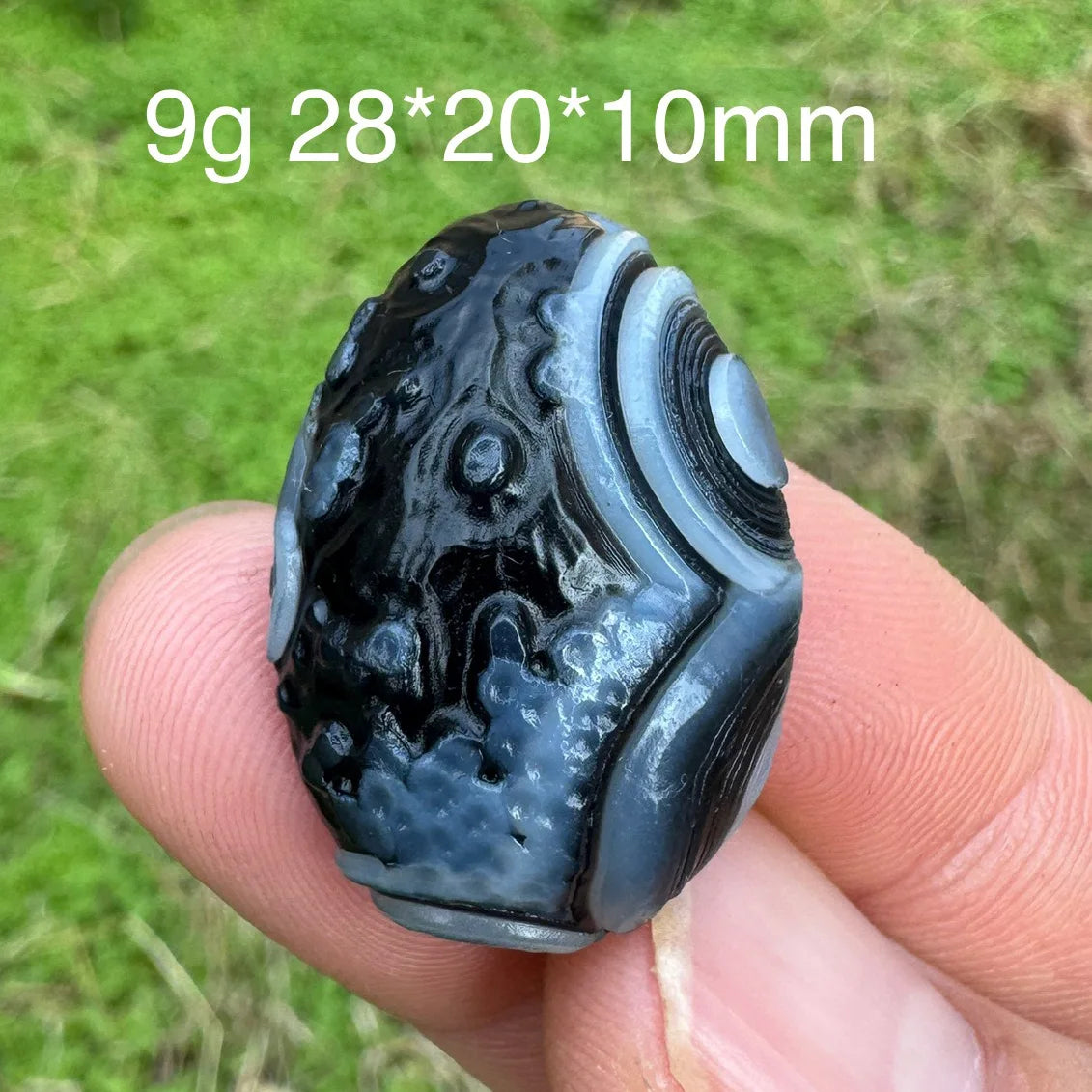 Natural Sardonyx Black Agate Alxa Gobi Eye Rock Mineral Specimen Energy Crystal Chakra Reiki Healing Stone Garden Decor DD1-8