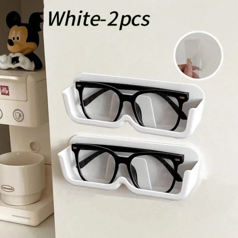 Eyeglasses Organizer Rack Wall Mounted Sun-glasses Display Holder Wardrobe Decoration Storage Box Sunglass Organizer