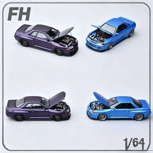 New Product: Focal Horizon 1/64 Alloy Skyline GTR 3rd Generation R32 Replica Car Model Figurine - Collectible Display Item
